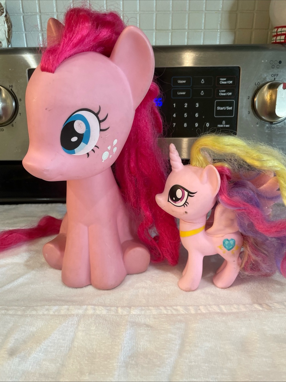 My Little Pony Pinkie Pie 10 Inch & 6 Inch My Little Pony Princess Cadence Lot 2